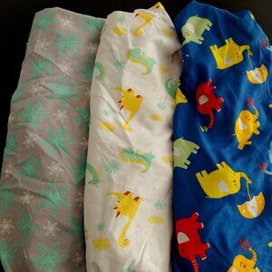 3 fitted sheets for Graco pack and play mattress or similar product